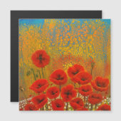 Poppy magnetische Kaart (Voorkant / Achterkant)