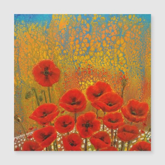 Poppy magnetische Kaart (Voorkant)