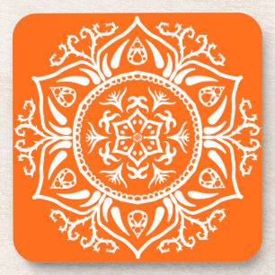 Poppy Mandala Bier Onderzetter