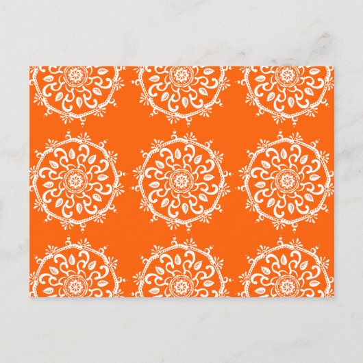 Poppy Mandala Briefkaart (Voorkant)