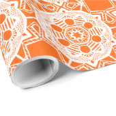 Poppy Mandala Cadeaupapier (Rol Hoek)