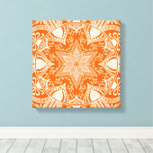 Poppy Mandala Canvas Afdruk (Insitu (Houten vloer))