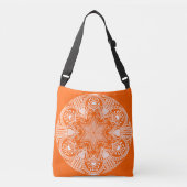 Poppy Mandala Crossbody Tas (Voorkant)