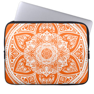 Poppy Mandala Laptop Sleeve