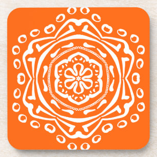 Poppy Mandala Onderzetter