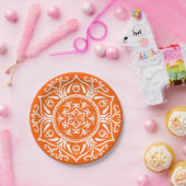 Poppy Mandala Papieren Bordje (Feest)