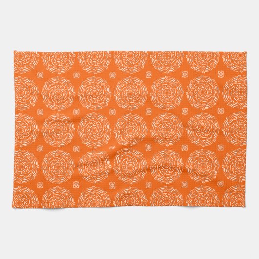 Poppy Mandala Theedoek (Horizontaal)