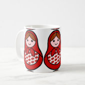 Poppy Matryoshka Mok (Voorkant links)