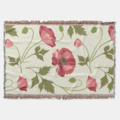 Poppy Meadow Deken (Voorkant)