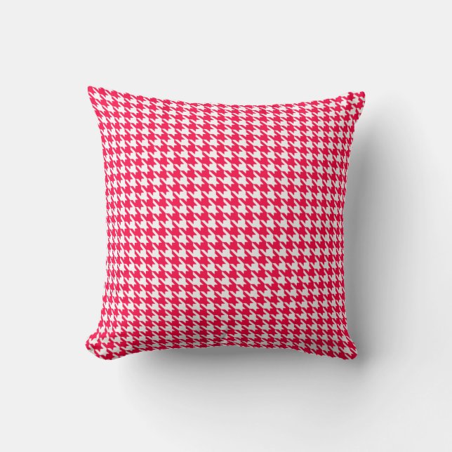 Poppy Modern Houndstooth bij Emporiomoffa Kussen (Voorkant)