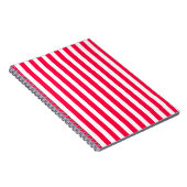Poppy Modern Stripes Notitieboek (Rechterzijde)
