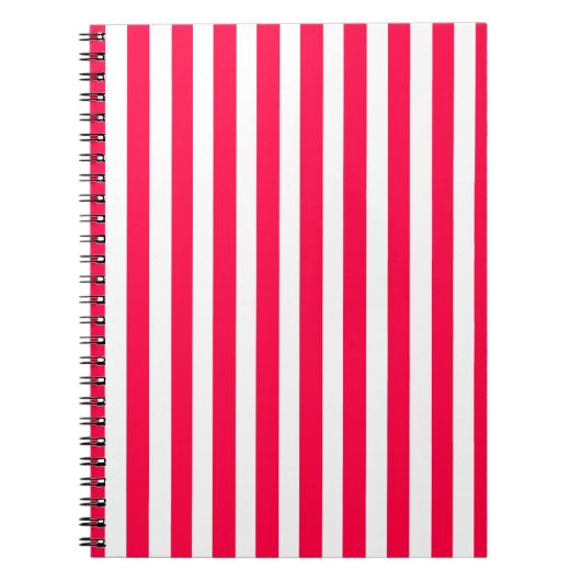 Poppy Modern Stripes Notitieboek (Voorkant)