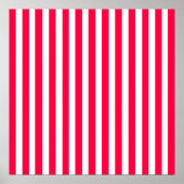 Poppy Modern Stripes Poster (Voorkant)