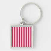 Poppy Modern Stripes Sleutelhanger (Voorkant)