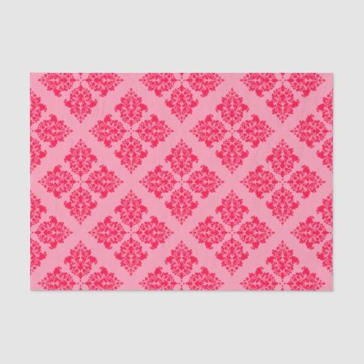 Poppy Moroccan Damask Tissuepapier (Voorkant)