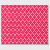 Poppy Moroccan Moods Quatrefoil Cadeaupapier (Vlak)