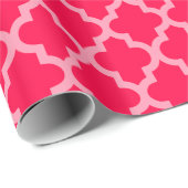 Poppy Moroccan Moods Quatrefoil Cadeaupapier (Rol Hoek)