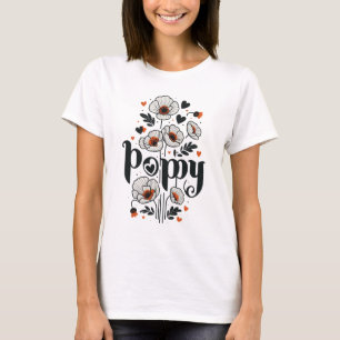 Poppy Name 1 T-shirt