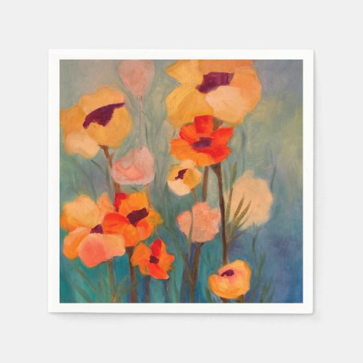 Poppy Napkin Servet (Voorkant)