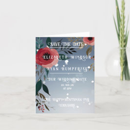 Poppy of Love - Collectie voor huwelijksuitnodigin Aankondiging