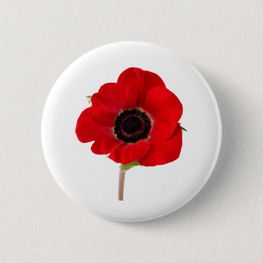 POPPY OF Remembrance Ronde Button 5,7 Cm (Voorkant)