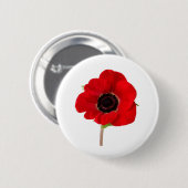 POPPY OF Remembrance Ronde Button 5,7 Cm (Voorkant /achterkant)