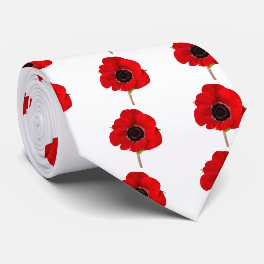 POPPY OF Remembrance Stropdas (Opgerold)