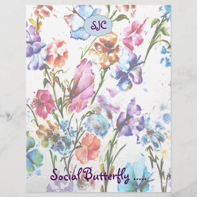 POPPY PAW PRINTS | LETTERHEAD (Voorkant)