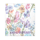 POPPY PAW PRINTS | OPMERKING PAD NOTITIEBLOK (Voorkant)