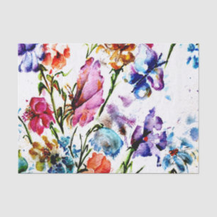 POPPY PAW PRINTS WEEFSELPAPIER TISSUEPAPIER