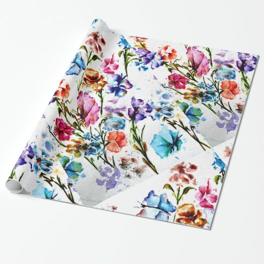 POPPY PAW PRINTS | WRAPPORTEUR CADEAUPAPIER (Uitgerold)