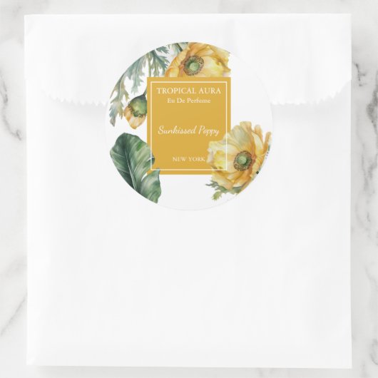 Poppy Perfume Label (Tas)