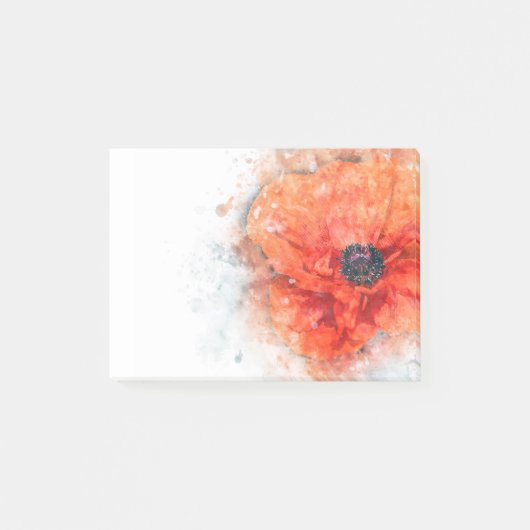Poppy Petal Post-it® Notes (Voorkant)
