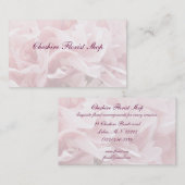 Poppy Petals Florist Visitekaartje (Voorkant / Achterkant)