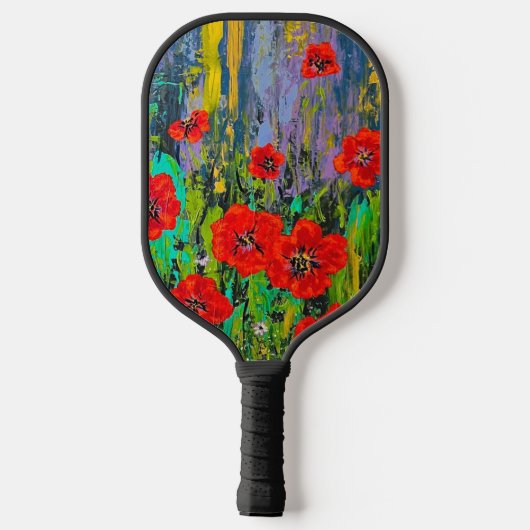 Poppy Pickleball paddle (Achterkant)