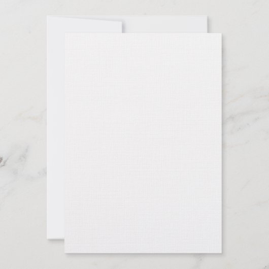 Poppy Pink Wedding Kaart (Achterkant)