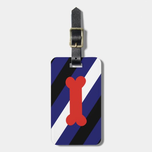 POPPY PLAY PRIDE DIAGONAL BAGAGELABEL (Voorkant verticaal)