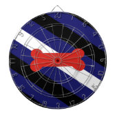 POPPY PLAY PRIDE DIAGONAL DARTBORD (Voorkant)