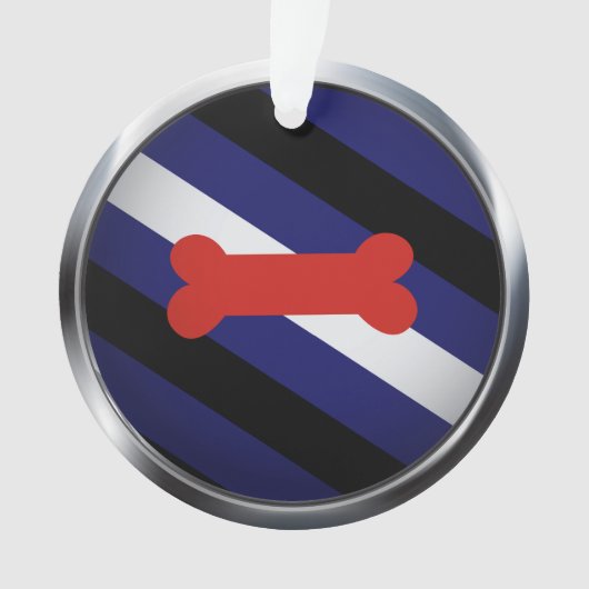 POPPY PLAY PRIDE MEDALLION ORNAMENT (voorkant)