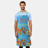 Poppy Poppies Red Waterverf Mums Blue Floral Schort (Gedragen)