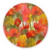 Poppy Power Large Keramische Knop (Voorkant)