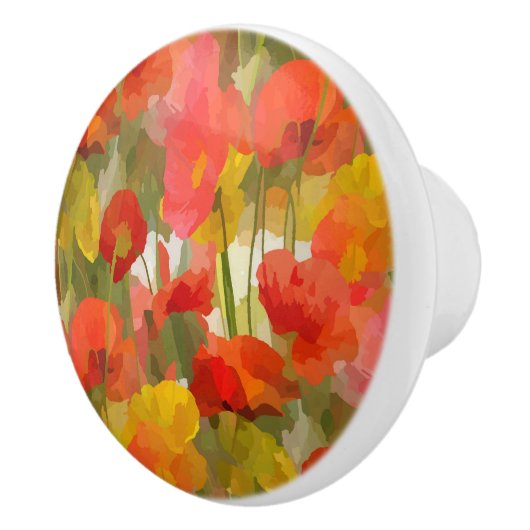 Poppy Power Large Keramische Knop (Rechts)