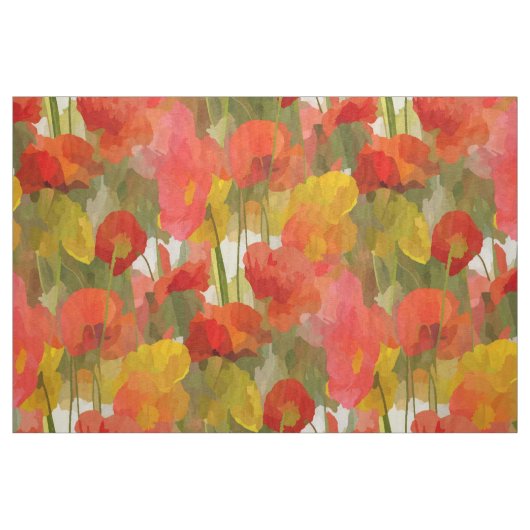 Poppy Power Large Stof (Fat Quarter)
