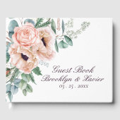 Poppy Radiance bruiloft Gastenboek (Voorkant)