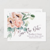 Poppy Radiance Sla de datum op Briefkaart (Voorkant / Achterkant)