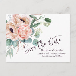 Poppy Radiance Sla de datum op Briefkaart