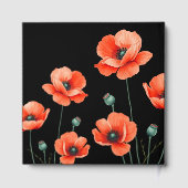 Poppy Remembrance Square Folie gastenboek (Achterkant)