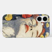 Poppy Reverie Dreaming Redhead Graphic iPhone Case (Achterkant (horizontaal))