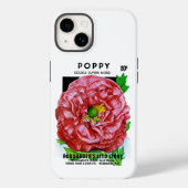 Poppy  Seed Packet Hoesje-Mate iPhone Case (Achterkant)