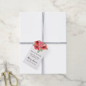 Poppy Seed Packet Memorial Funeral Cadeaulabel (Met Touw)